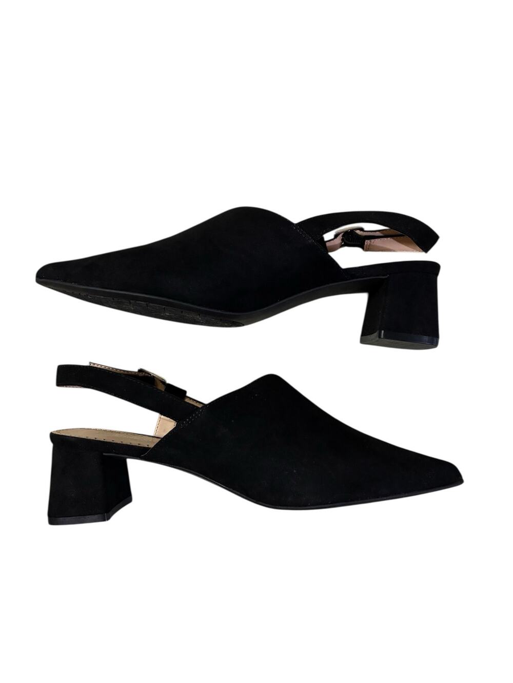 Adrienne Vittadini Sampson Slingback Pump Chunky Heel